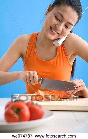 board, Chopping-board, carrot, calling, Asian View Large Photo Image Stock Photo - board, Chopping-board, carrot, calling, Asian. Fotosearch