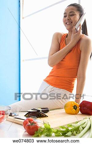 board, Chopping-board, chat, calling, Asian View Large Photo Image Stock Image - board, Chopping-board, chat, calling, Asian. Fotosearch