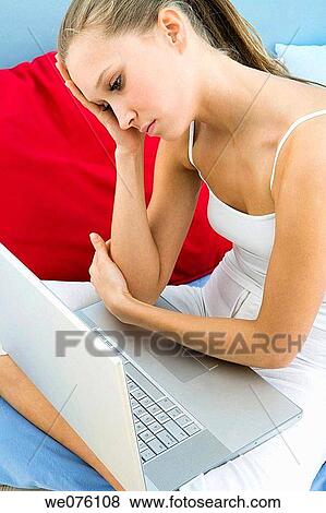 bored, boredom, computer View Large Photo Image Stock Photo - bored, boredom, computer. Fotosearch