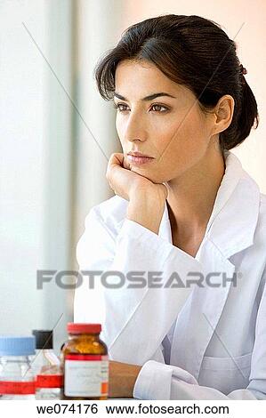 bottle, brunette, absorbed View Large Photo Image Stock Photograph - bottle, brunette, absorbed. Fotosearch