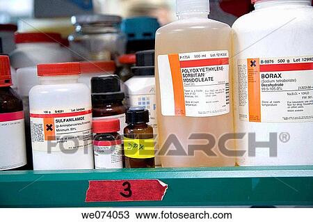 bottle, indoors, Close-up, chemistry, arrangement View Large Photo Image Stock Image - bottle, indoors, Close-up, chemistry, arrangement. Fotosearch