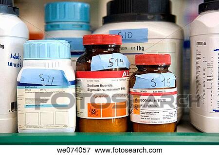 bottle, indoors, Close-up, chemistry, arrangement View Large Photo Image Stock Photo - bottle, indoors, Close-up, chemistry, arrangement. Fotosearch