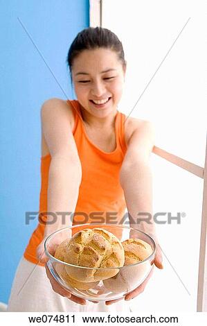 bowl, breadroll, Bread roll, bread, Asian View Large Photo Image Stock Image - bowl, breadroll, Bread roll, bread, Asian. Fotosearch