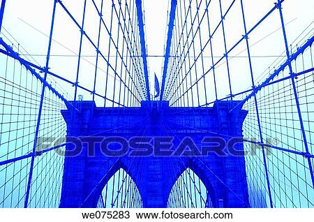 BROOKLYN BRIDGE. DOWNTOWN MANHATTAN. NEW YORK. USA View Large Photo Image Stock Image - BROOKLYN BRIDGE. DOWNTOWN MANHATTAN. NEW YORK. USA. Fotosearch