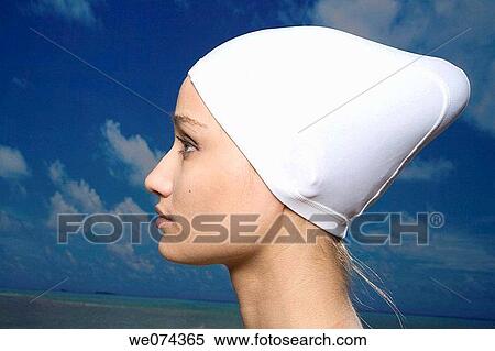 brunette, cap, contemporary View Large Photo Image Stock Photography - brunette, cap, contemporary. Fotosearch