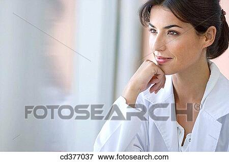brunette, dark hair, absorbed View Large Photo Image Stock Photo - brunette, dark hair, absorbed. Fotosearch