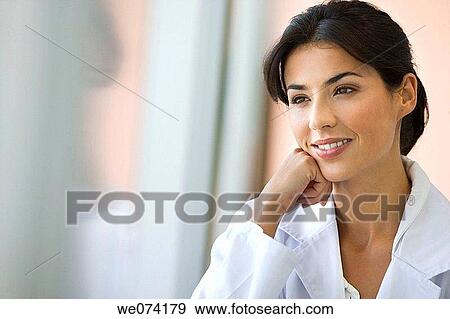 brunette, dark hair, absorbed View Large Photo Image Stock Photo - brunette, dark hair, absorbed. Fotosearch