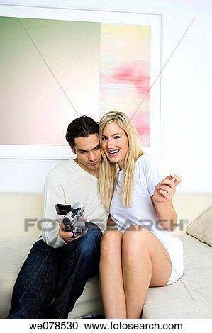 Stock Image - camcorder, contemporary, at-home. Fotosearch
