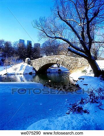 CAPSHAW BRIDGE POND. CENTRAL PARK. MANHATTAN NEW YORK. USA View Large Photo Image Stock Image - CAPSHAW BRIDGE POND. CENTRAL PARK. MANHATTAN NEW YORK. USA. Fotosearch