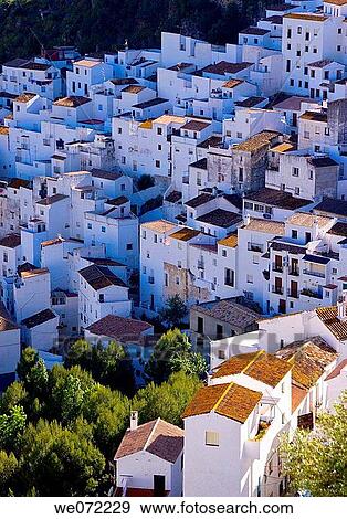 Casares. Malaga province, inland Costa del Sol, Andalusia, Spain View Large Photo Image Stock Photo - Casares. Malaga province, inland Costa del Sol, Andalusia, Spain. Fotosearch