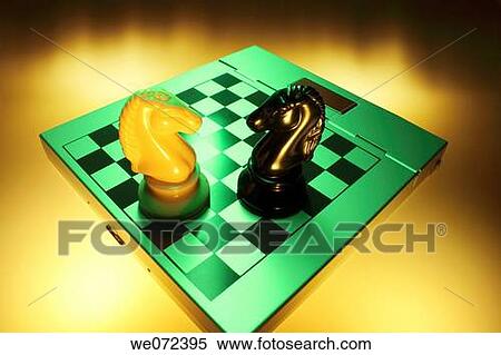 Chess Pieces - Knights View Large Photo Image Stock Photography - Chess Pieces - Knights. Fotosearch