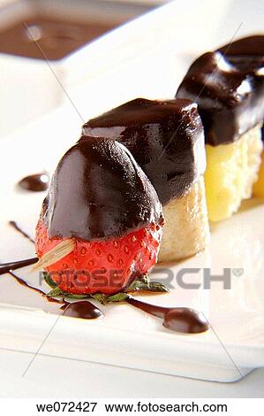 Chocolate covered fruits View Large Photo Image Stock Photo - Chocolate covered fruits. Fotosearch