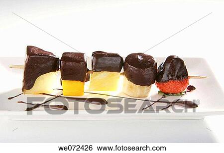 Chocolate covered fruits View Large Photo Image Stock Photograph - Chocolate covered fruits. Fotosearch
