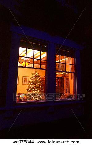 christmas room. arts and crafts home. USA. View Large Photo Image Picture - christmas room. arts and crafts home. USA.. Fotosearch