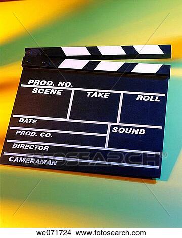 Clapperboard View Large Photo Image Picture - Clapperboard. Fotosearch
