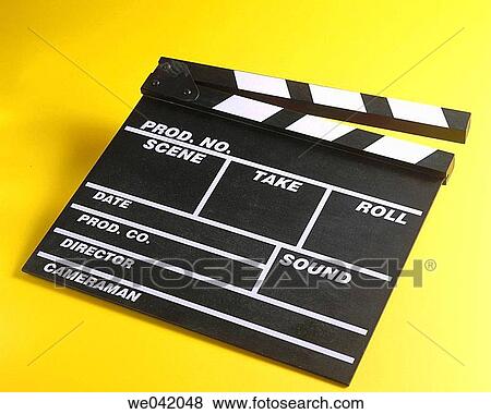Clapperboard View Large Photo Image Stock Photo - Clapperboard. Fotosearch