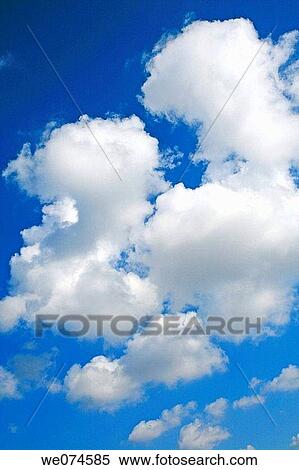 cloud, atmosphere, calm, blue, background, air View Large Photo Image Stock Photography - cloud, atmosphere, calm, blue, background, air. Fotosearch