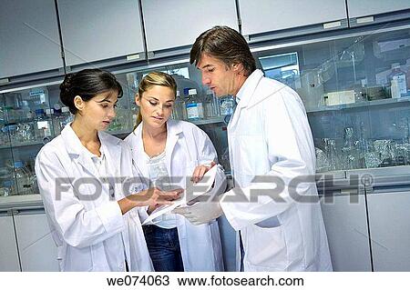 Stock Image - colleague, companion, Female. Fotosearch