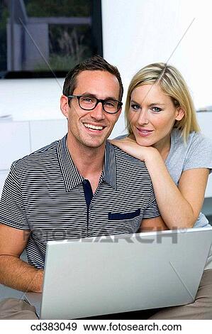 Stock Photo - computer, contemporary, at-home. Fotosearch