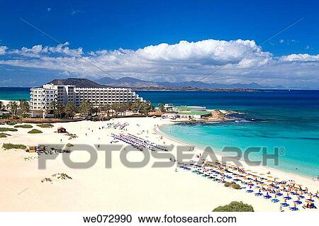 Corralejo, Fuerteventura. Canary Islands, Spain View Large Photo Image Stock Image - Corralejo, Fuerteventura. Canary Islands, Spain. Fotosearch