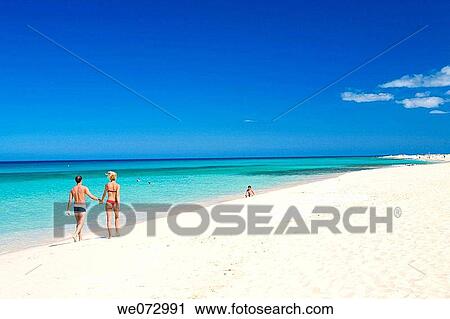 Stock Image - Corralejo, Fuerteventura. Canary Islands, Spain. Fotosearch