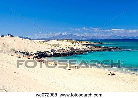 Corralejo, Fuerteventura. Canary Islands, Spain View Large Photo Image Stock Photo - Corralejo, Fuerteventura. Canary Islands, Spain. Fotosearch