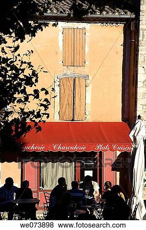 Stock Photo - Detail in Gordes, Provence, France. Fotosearch