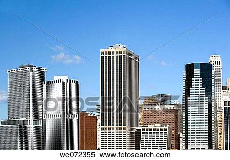 DOWNTOWN SKYLINE. MANHATTAN NEW YORK. USA View Large Photo Image Stock Photography - DOWNTOWN SKYLINE. MANHATTAN NEW YORK. USA. Fotosearch