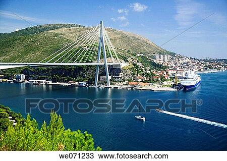 Dubrovnik. Croatia View Large Photo Image Stock Image - Dubrovnik. Croatia. Fotosearch