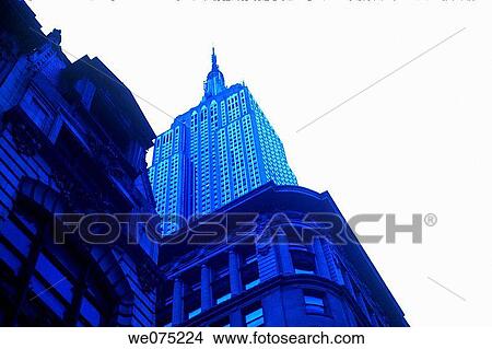 EMPIRE STATE BUILDING. MIDTOWN MANHATTAN. NEW YORK. USA View Large Photo Image Picture - EMPIRE STATE BUILDING. MIDTOWN MANHATTAN. NEW YORK. USA. Fotosearch