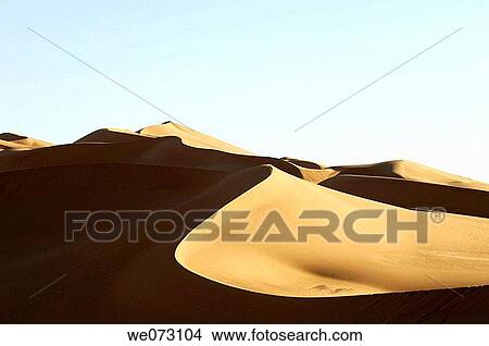 Erg Awbari, Sahara desert, Fezzan, Libya. View Large Photo Image Picture - Erg Awbari, Sahara desert, Fezzan, Libya.. Fotosearch