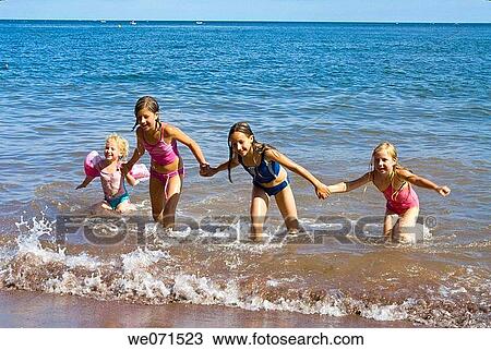 Europe, UK, England, Devon, Shaldon Ness beach children View Large Photo Image Stock Image - Europe, UK, England, Devon, Shaldon Ness beach children. Fotosearch