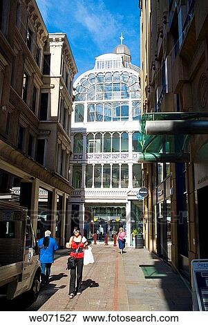 Europe, UK, England, Manchester, Barton Arcade View Large Photo Image Stock Photo - Europe, UK, England, Manchester, Barton Arcade. Fotosearch