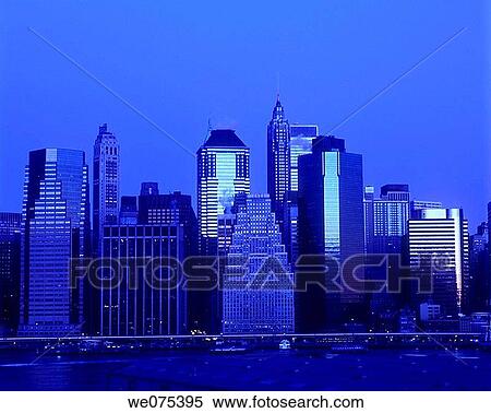 FINANCIAL DISTRICT. DOWNTOWN SKYLINE. MANHATTAN NEW YORK. USA View Large Photo Image Stock Photography - FINANCIAL DISTRICT. DOWNTOWN SKYLINE. MANHATTAN NEW YORK. USA. Fotosearch