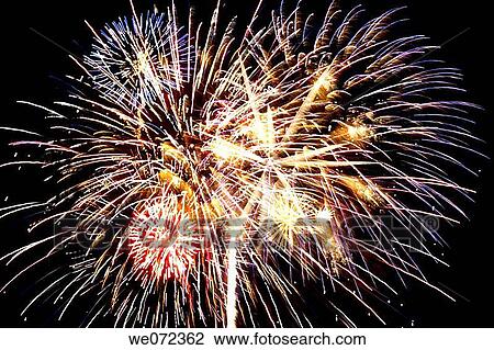 FIREWORK DISPLAY View Large Photo Image Stock Image - FIREWORK DISPLAY. Fotosearch