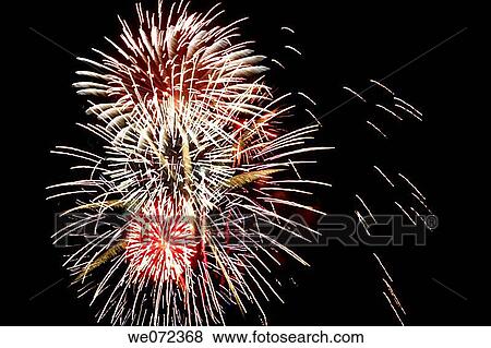 FIREWORK DISPLAY View Large Photo Image Stock Photo - FIREWORK DISPLAY. Fotosearch