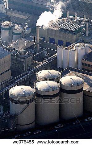 Fuel tanks at port, Barcelona. Catalonia, Spain View Large Photo Image Stock Photography - Fuel tanks at port, Barcelona. Catalonia, Spain. Fotosearch