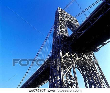 GEORGE WASHINGTON. BRIDGE HUDSON RIVER. MANHATTAN NEW YORK. USA View Large Photo Image Stock Photo - GEORGE WASHINGTON. BRIDGE HUDSON RIVER. MANHATTAN NEW YORK. USA. Fotosearch