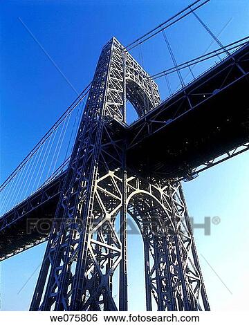 GEORGE WASHINGTON. BRIDGE HUDSON RIVER. MANHATTAN NEW YORK. USA View Large Photo Image Stock Photograph - GEORGE WASHINGTON. BRIDGE HUDSON RIVER. MANHATTAN NEW YORK. USA. Fotosearch