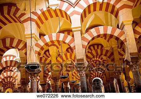 Great Mosque interior, Cordoba. Andalusia, Spain View Large Photo Image Stock Photograph - Great Mosque interior, Cordoba. Andalusia, Spain. Fotosearch