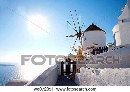 Greece. Cyclades Islands. Santorini. Oia. View Large Photo Image Stock Image - Greece. Cyclades Islands. Santorini. Oia.. Fotosearch