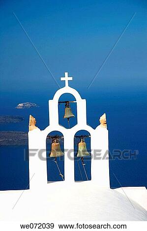 Greece. Cyclades Islands. Santorini. Fira. View Large Photo Image Stock Photo - Greece. Cyclades Islands. Santorini. Fira.. Fotosearch