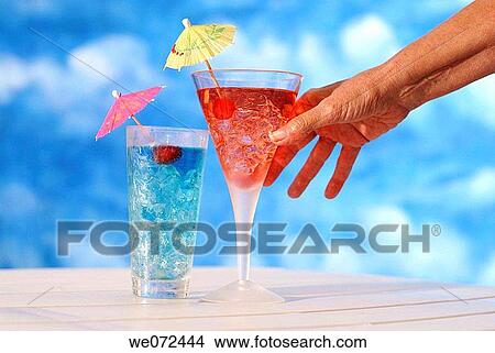 Picture - Hand Reaching for Drink. Fotosearch