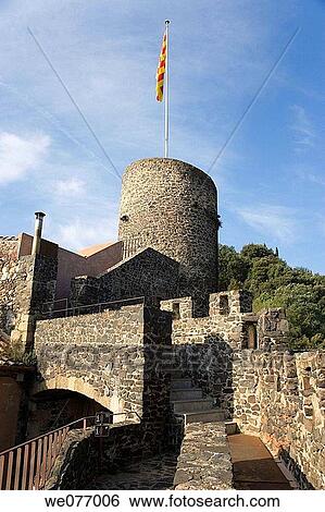 Stock Photograph - Hostalric. La Selva, Girona province, Catalonia, Spain. Fotosearch