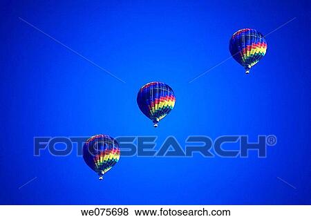 HOT AIR BALLOONS View Large Photo Image Stock Photo - HOT AIR BALLOONS. Fotosearch