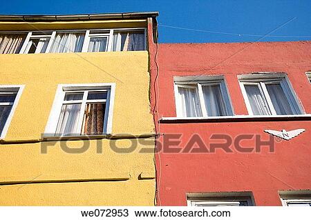 Houses, Istanbul, Turkey View Large Photo Image Stock Image - Houses, Istanbul, Turkey. Fotosearch