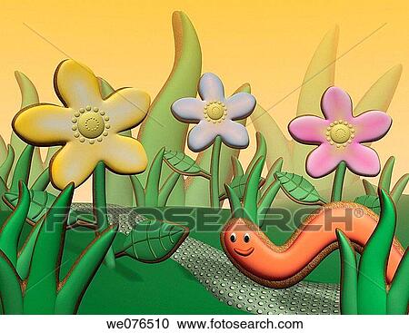 Inch worm on path View Large Photo Image Stock Image - Inch worm on path. Fotosearch