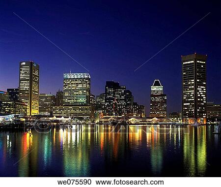INNER HARBOR. DOWNTOWN SKYLINE. BALTIMORE MARYLAND. USA View Large Photo Image Stock Image - INNER HARBOR. DOWNTOWN SKYLINE. BALTIMORE MARYLAND. USA. Fotosearch