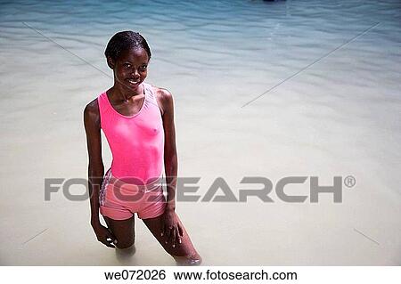 Jamaica. Jamaican girl. View Large Photo Image Stock Photograph - Jamaica. Jamaican girl.. Fotosearch