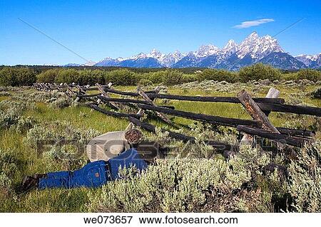 John & Judith Uno work together to photograph the Grand Teton Mountains framed through opening in a Buck and Rail fence, Grand Teton National Park, Wyoming, USA View Large Photo Image Stock Photo - John & Judith Uno work together to photograph the Grand Teton Mountains framed through opening in a Buck and Rail fence, Grand Teton National Park, Wyoming, USA. Fotosearch